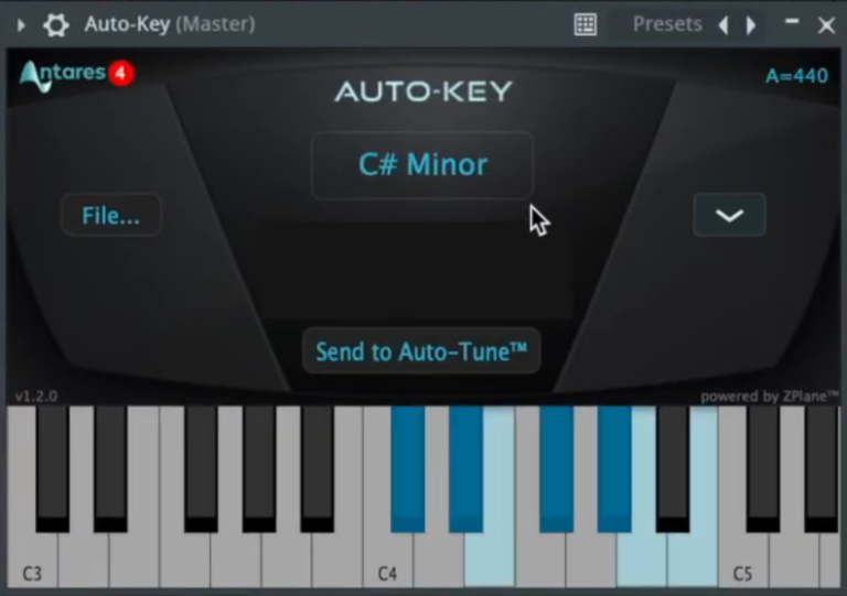 Mit Auto-Key die Tonart für Autotune in FL Studio erkennen